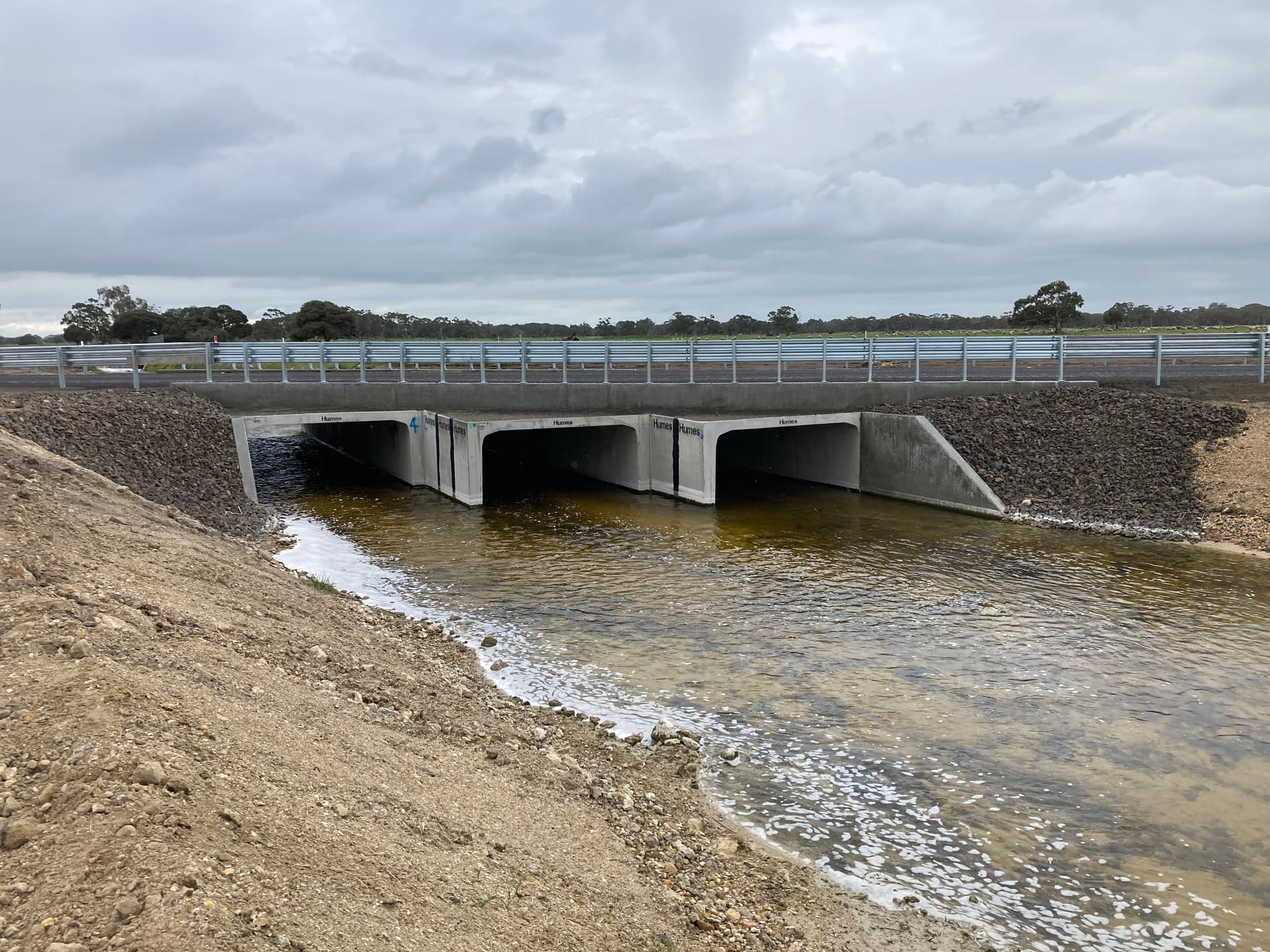 Princes Highway bridge 6B renewal works