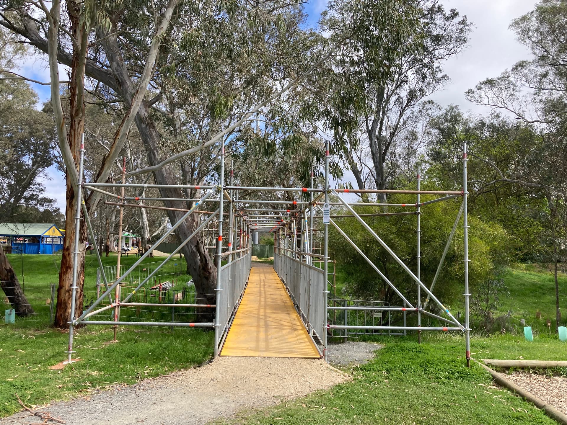 Onkaparinga Valley Road bridge construction 2024