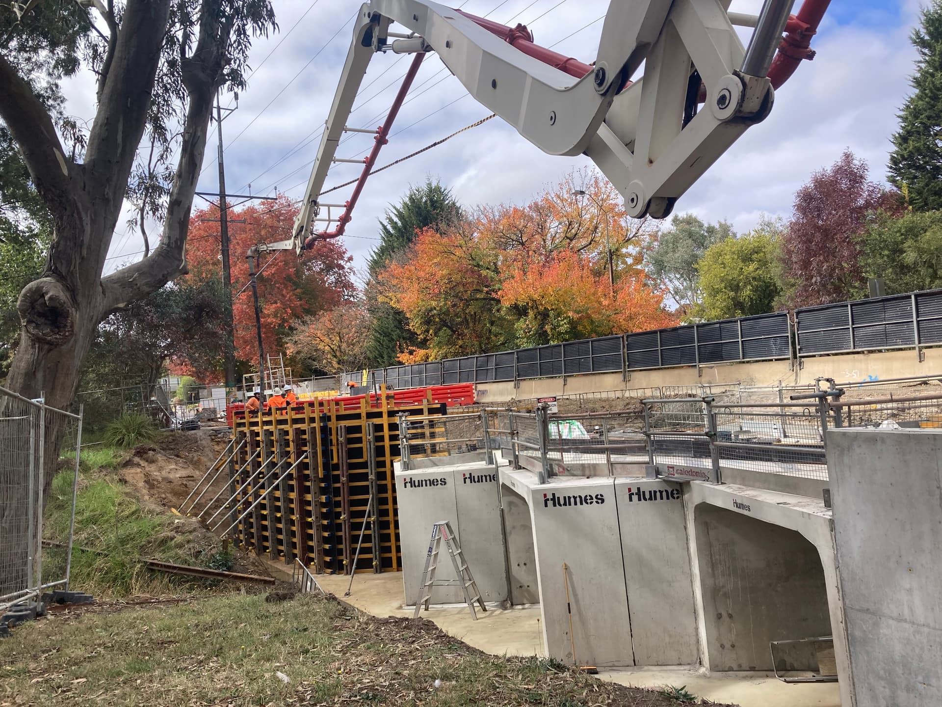 Completed bridge replacement on Onkaparinga Valley Road